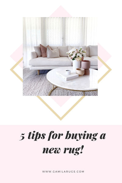 Liz Amaya's 5 Top Tips For Buying A New Rug
